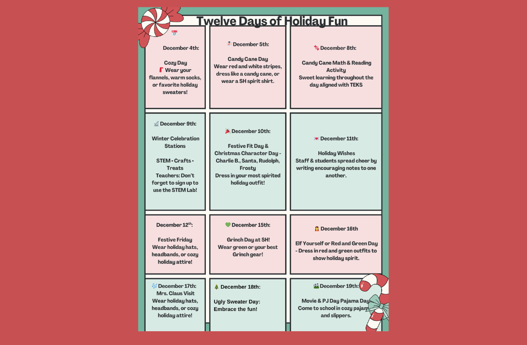  12 Days of Holiday Fun
